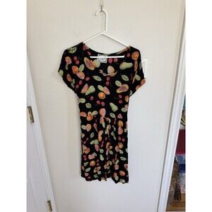 Dressing Clio Fruit Dress Retro Funky Teacher Medium